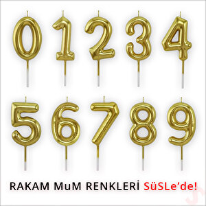 7 Rakam Altın Mum