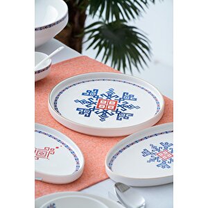 Simona 6 Kişilik 45 Parça Kahvaltı & Yemek Takımı