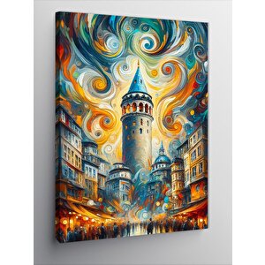 Kanvas Tablo Galata Kulesi 50x70 cm