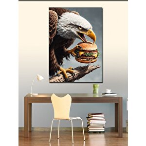 Kanvas Tablo Burger Kartalı 70x100 cm