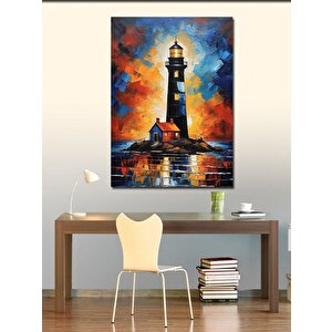 Kanvas Tablo Fener Kulesi 50x70 cm