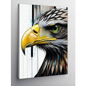 Kanvas Tablo Kartal 50x70 cm