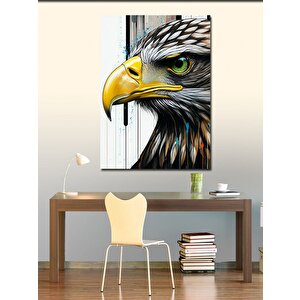 Kanvas Tablo Kartal 50x70 cm