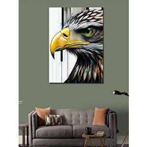 Kanvas Tablo Kartal 50x70 cm