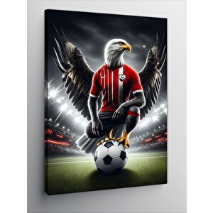 Kanvas Tablo Futbolcu Kartal
