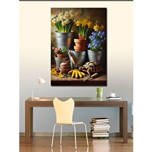 Kanvas Tablo Doğa Bahçesi 50x70 cm