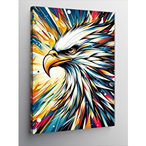 Kanvas Tablo Desenler Ve Kartal 100x140 cm