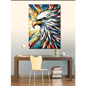 Kanvas Tablo Desenler Ve Kartal 100x140 cm