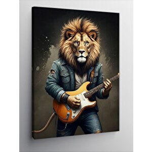 Kanvas Tablo Gitarist Aslan 70x100 cm