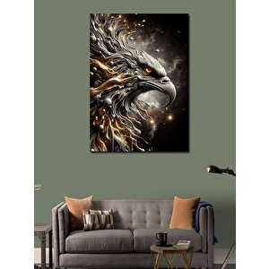 Kanvas Tablo Kızgın Kartal 70x100 cm
