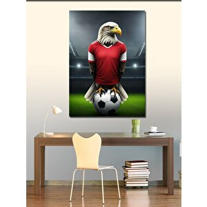 Kanvas Tablo Futbol Formalı Kartal 70x100 cm