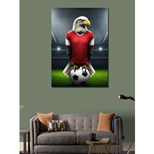 Kanvas Tablo Futbol Formalı Kartal 70x100 cm