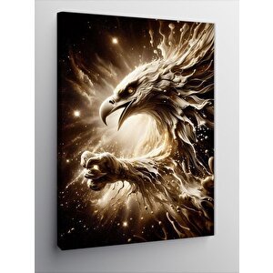 Kanvas Tablo Asil Kartal 70x100 cm