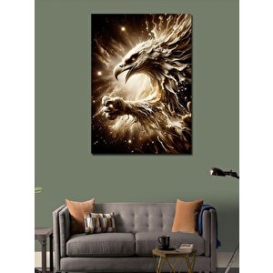 Kanvas Tablo Asil Kartal 70x100 cm