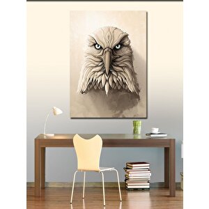 Kanvas Tablo Kartal Portresi 50x70 cm