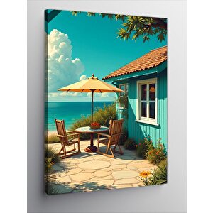 Kanvas Tablo Yaz Manzarası 50x70 cm