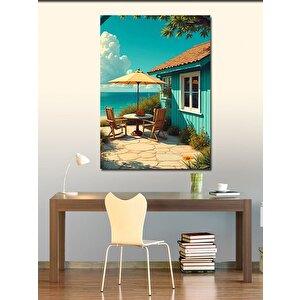 Kanvas Tablo Yaz Manzarası 50x70 cm