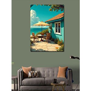 Kanvas Tablo Yaz Manzarası 50x70 cm
