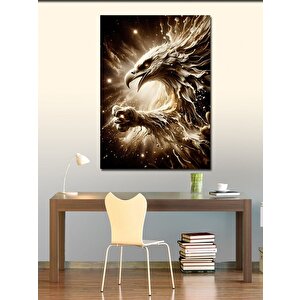 Kanvas Tablo Asil Kartal 50x70 cm
