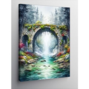 Kanvas Tablo Doğa Köprüsü 70x100 cm