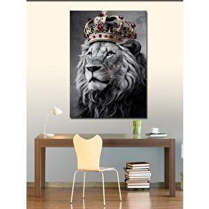 Kanvas Tablo Aslan Kral 70x100 cm