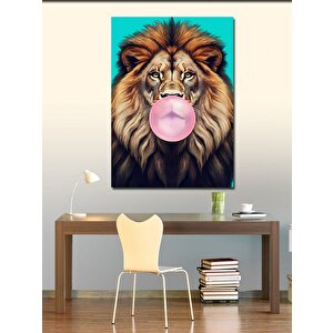 Kanvas Tablo Balon Aslan 70x100 cm