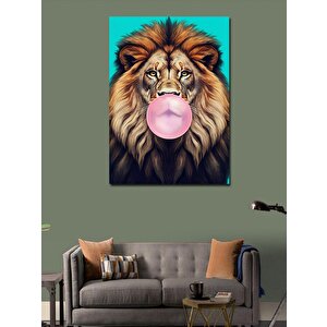 Kanvas Tablo Balon Aslan 70x100 cm