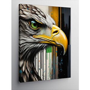 Kanvas Tablo Kartal Portresi 70x100 cm