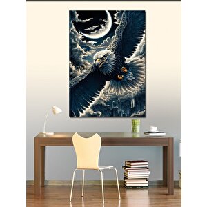 Kanvas Tablo Uçan Kartal 100x140 cm
