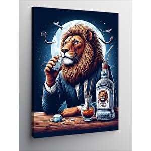 Kanvas Tablo Aslan Bey 70x100 cm