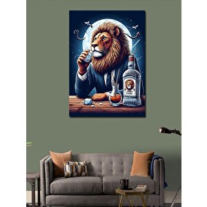 Kanvas Tablo Aslan Bey 70x100 cm