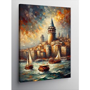 Kanvas Tablo Galata Kulesi 50x70 cm