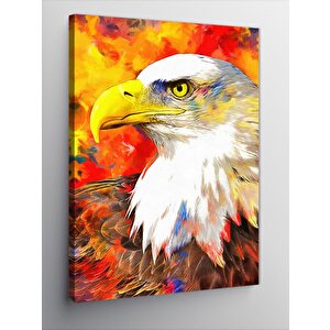 Kanvas Tablo Kartal Kafası 70x100 cm