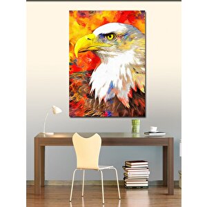 Kanvas Tablo Kartal Kafası 70x100 cm