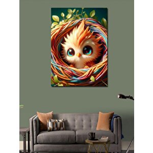 Kanvas Tablo Sevimli Canavar 70x100 cm