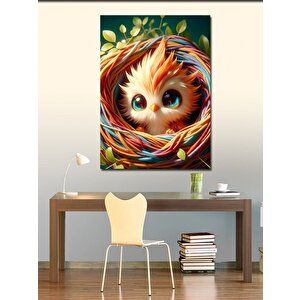 Kanvas Tablo Sevimli Canavar 50x70 cm