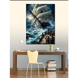 Kanvas Tablo Fırtına Gemisi 50x70 cm