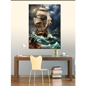 Kanvas Tablo Yelkenli Gemi 50x70 cm