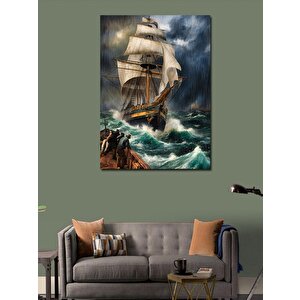 Kanvas Tablo Yelkenli Gemi 50x70 cm