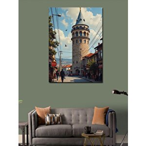 Kanvas Tablo Galata Kulesi 100x140 cm