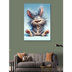 Kanvas Tablo Neşeli Tavşan 70x100 cm