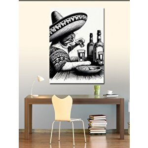 Kanvas Tablo Meksikalı Kurbağa 50x70 cm