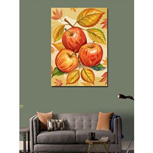 Kanvas Tablo Kırmızı Elmalar 50x70 cm