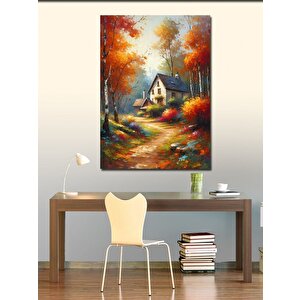 Kanvas Tablo Orman Yolu 50x70 cm