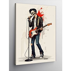 Kanvas Tablo Gitarist 70x100 cm