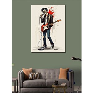 Kanvas Tablo Gitarist 70x100 cm