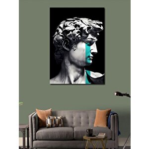 Kanvas Tablo Yarı Heykel 100x140 cm