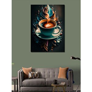 Kanvas Tablo Kahve Sanatı 70x100 cm