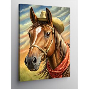 Kanvas Tablo Kovboy At 50x70 cm