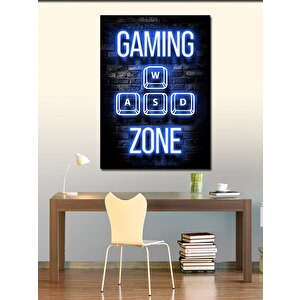 Kanvas Tablo Gamer Temalı 100x140 cm